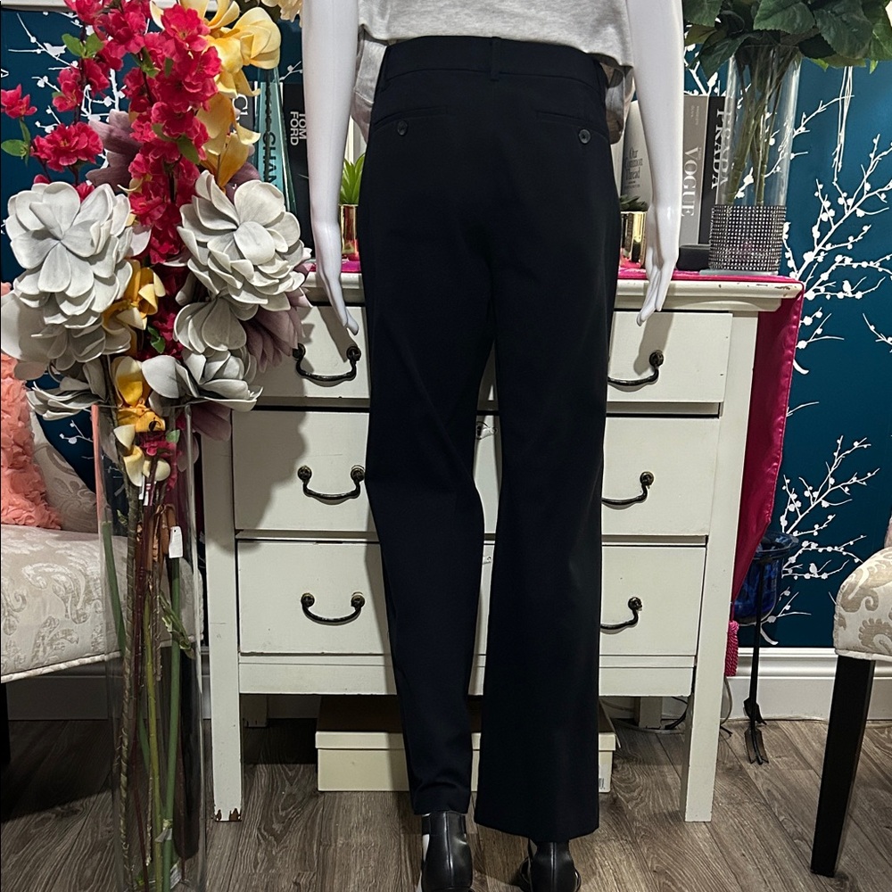ALFRED SUNG Women's Classic Black Straight Leg Pants - Picture 11 of 15
